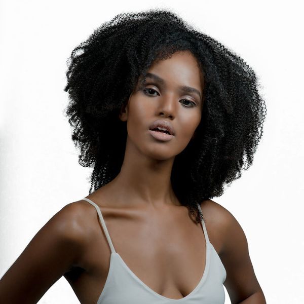 Textured U-Part Wig