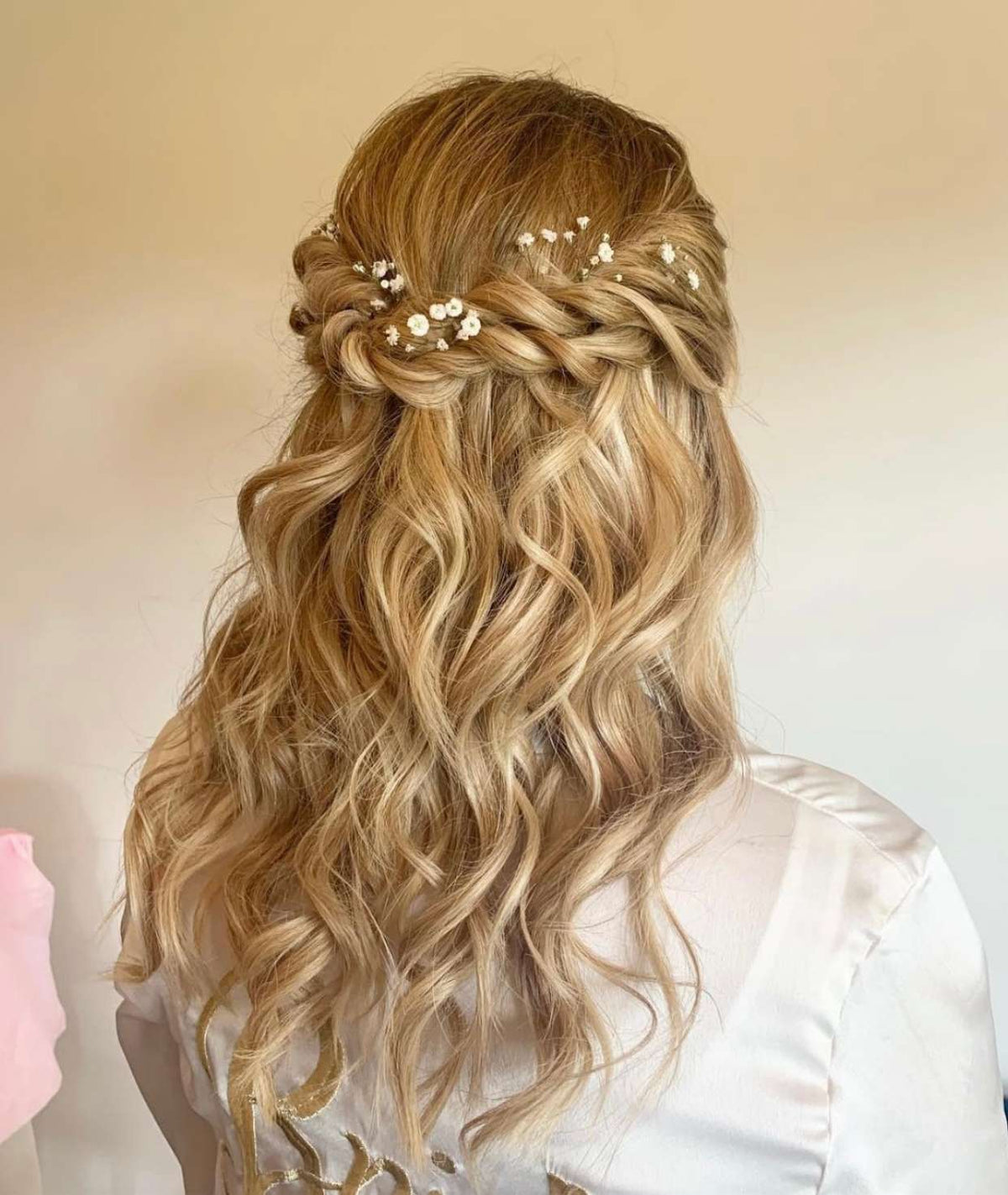 #16/22 Caramel Light Blonde Classic Halo Hair Extensions