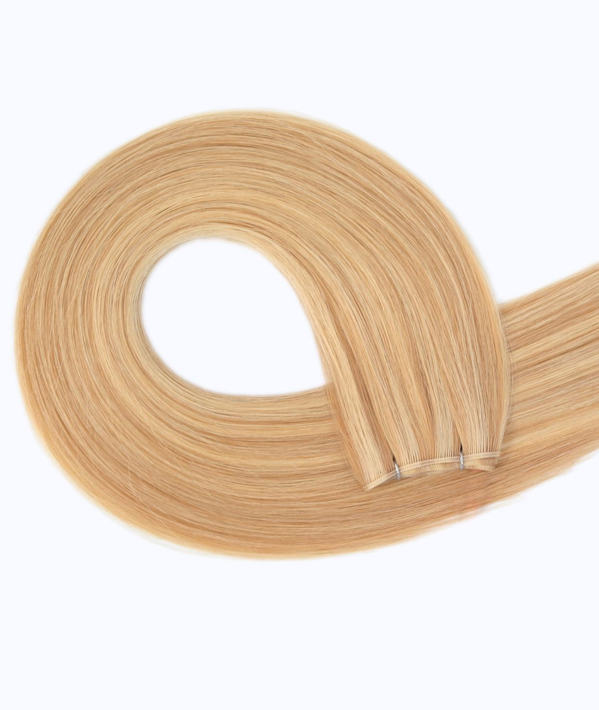 #16/22 Caramel Light Blonde Mix Genius Weft Hair Extensions