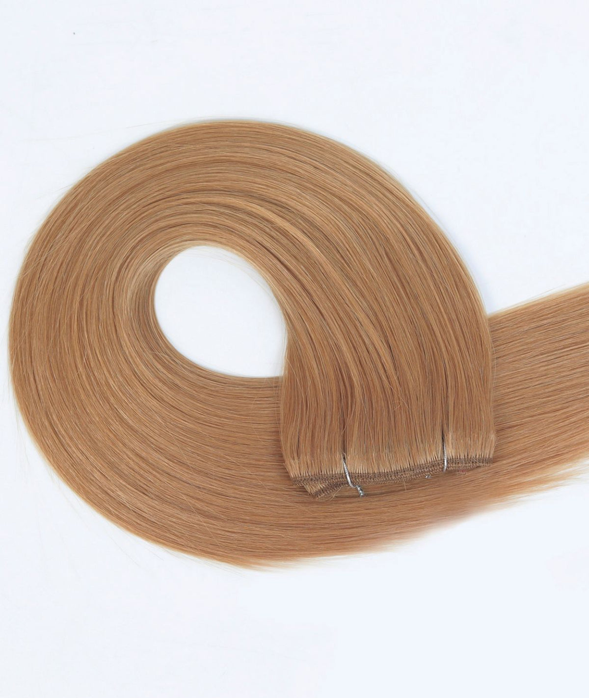 #16 Caramel Dark Blonde Traditional Weft Hair Extensions