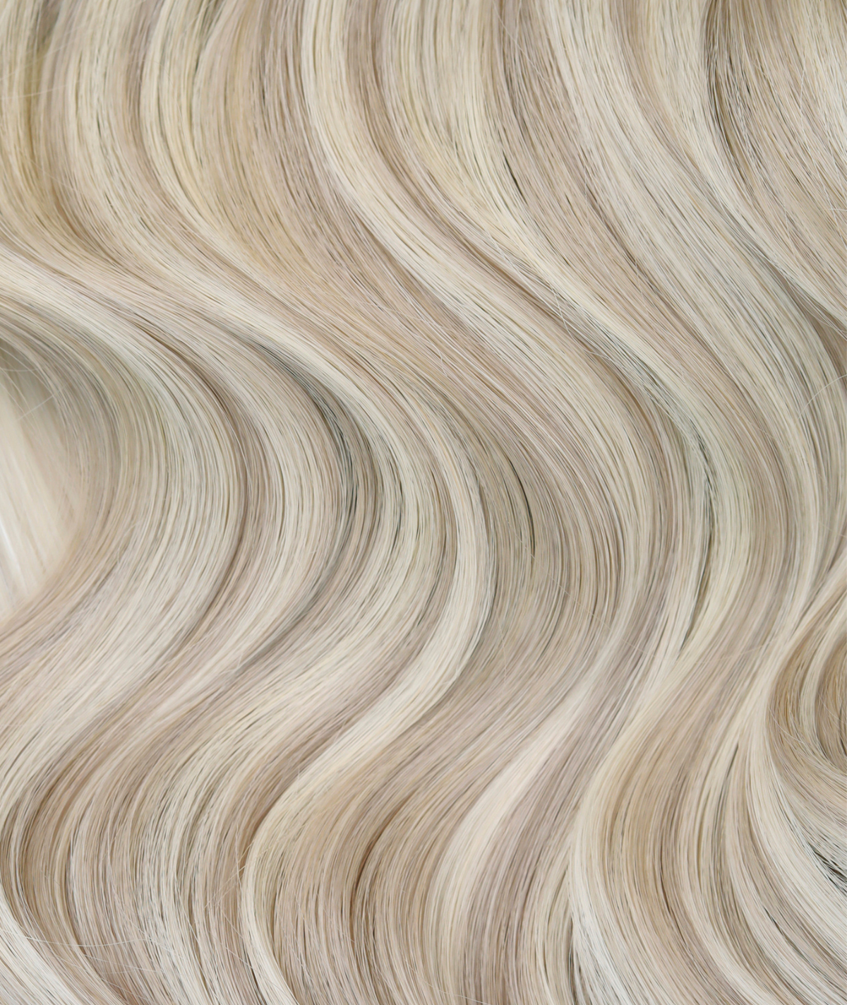 #18/60 Pearl Ash Blonde Highlights Nano Tip Hair Extensions
