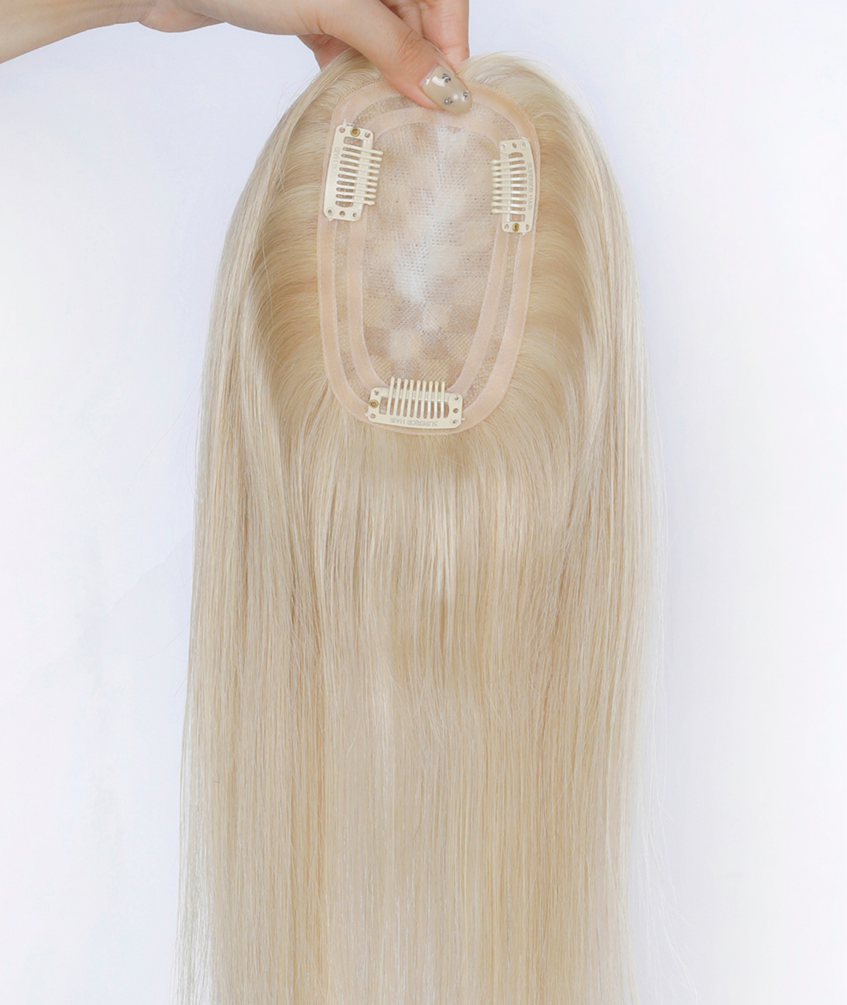 #18/613 Ash Blonde Highlights Women's Lite Hair Topper (NEW) (Pre-Order)