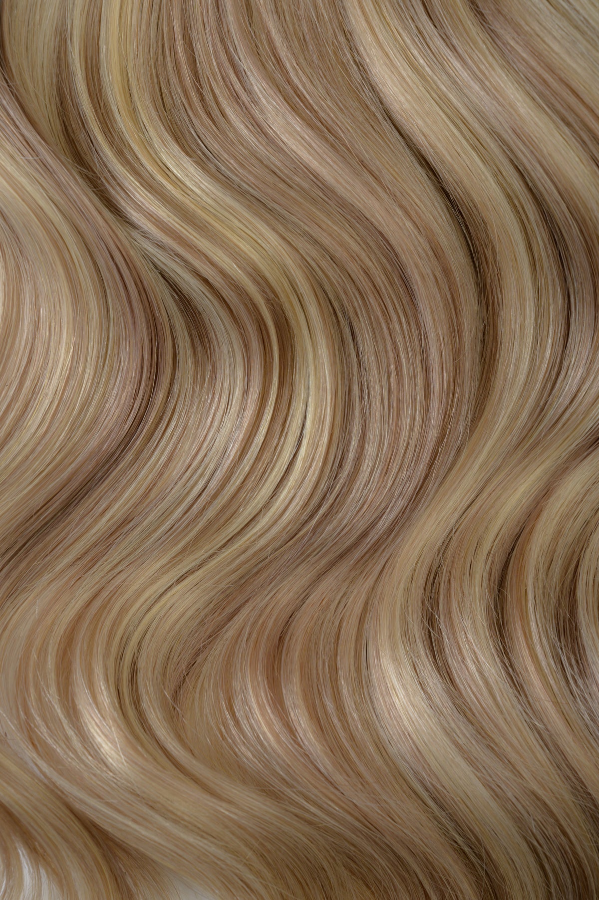 #18/613 Ash Blonde Highlights Injection Tape Weft Extensions