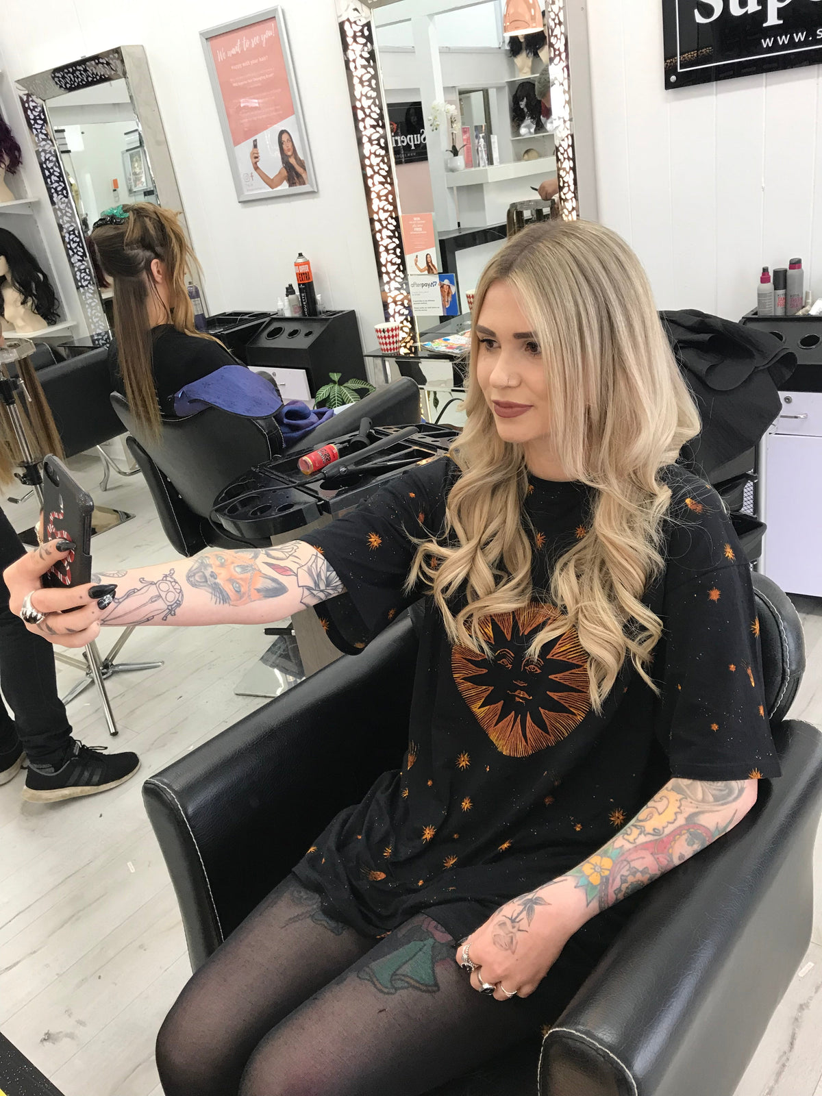 #18/613 Ash Blonde Highlights Machine Weft Extensions
