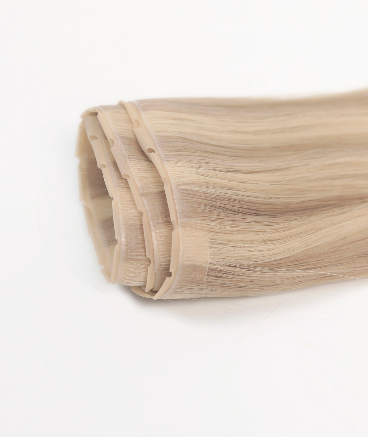 #18/613 Ash Blonde Highlights Invisi Butterfly Weft Hair Extensions (NEW)