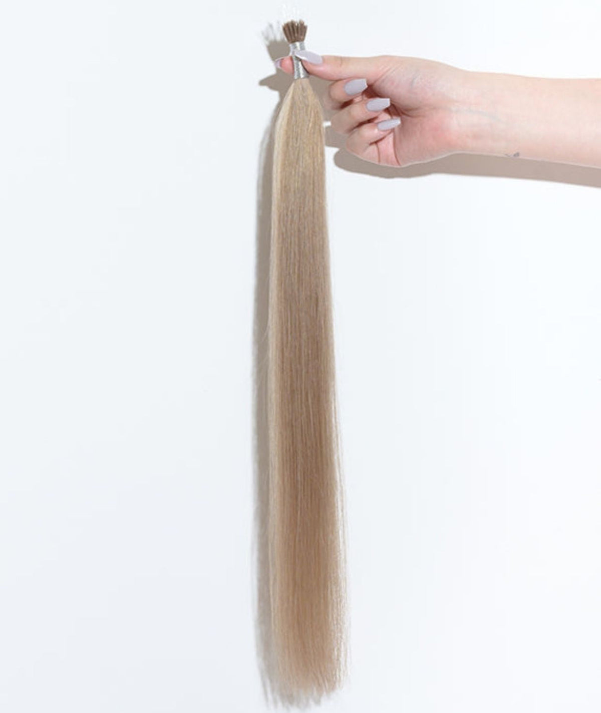 #18 Dark Ash Blonde Nano Tip Hair Extensions