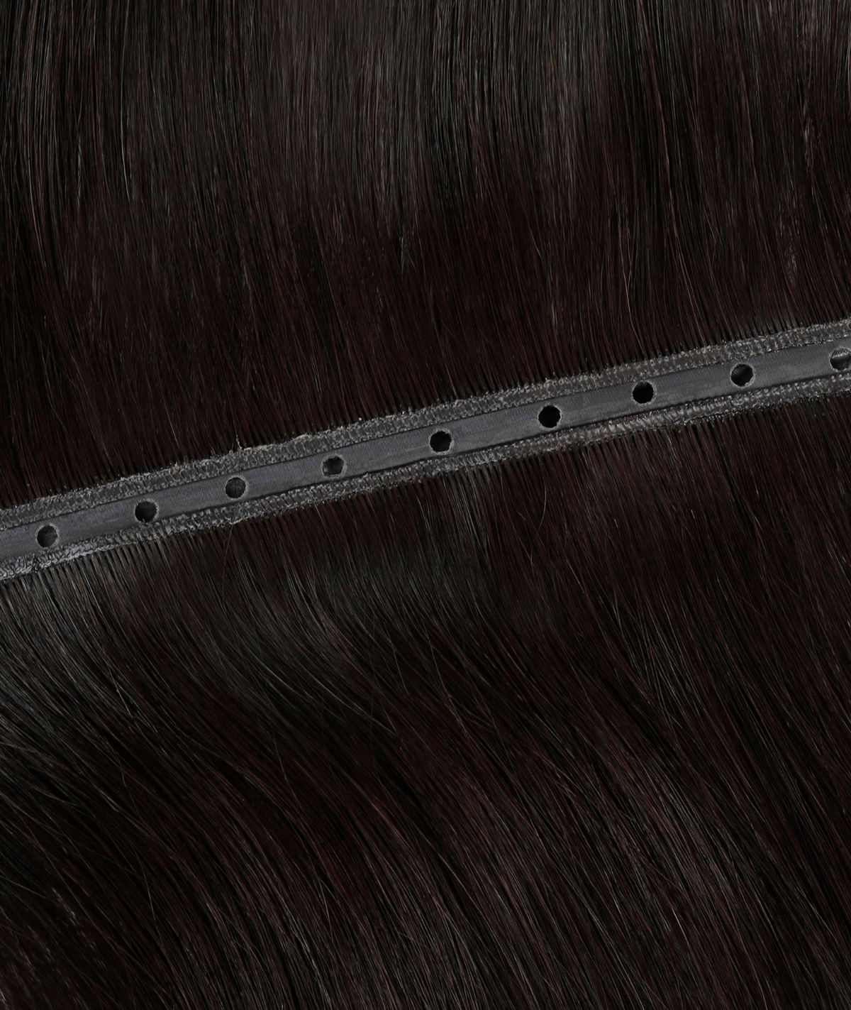 #1BL Darkest Brown Genius Butterfly Weft™ Hair Extensions