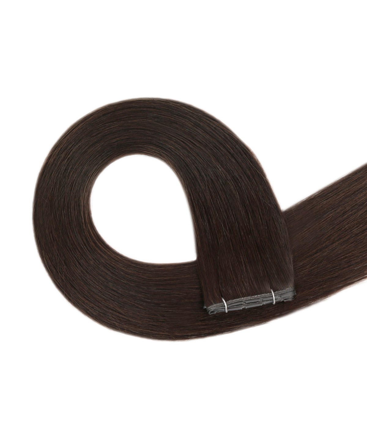 #1BL Darkest Brown Genius Butterfly Weft Hair Extensions