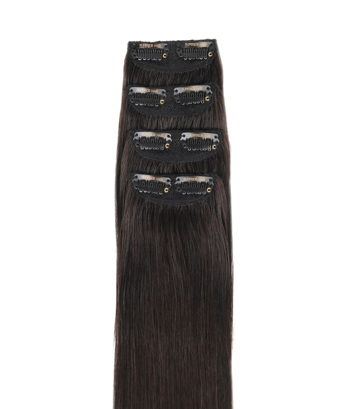 #1BL Darkest Brown Scalp Hair Fill Ins