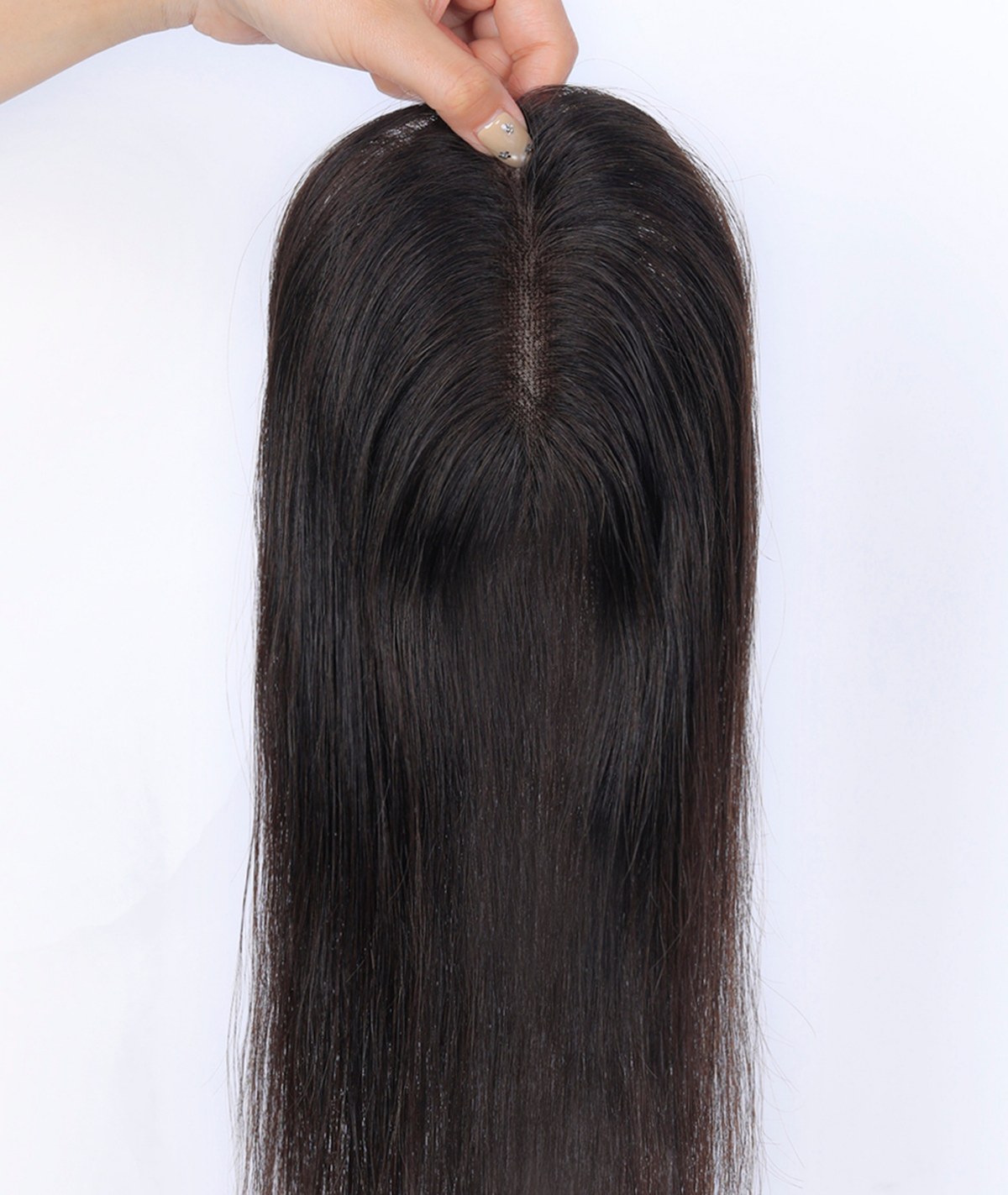 #1BL Darkest Brown Women's Lite Hair Topper (NEW)