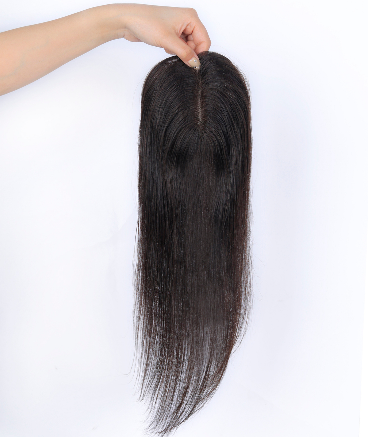 #1BL Darkest Brown Women's Lite Hair Topper (NEW)