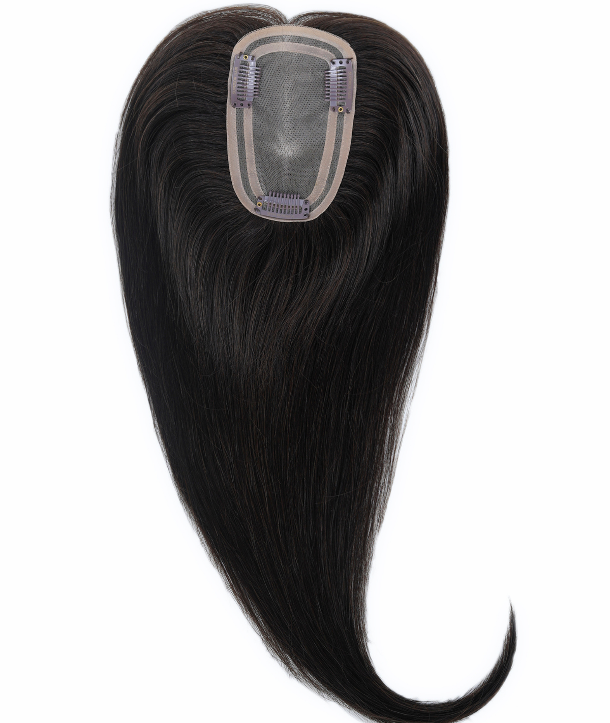 #1BL Darkest Brown Women's Lite Hair Topper (NEW)