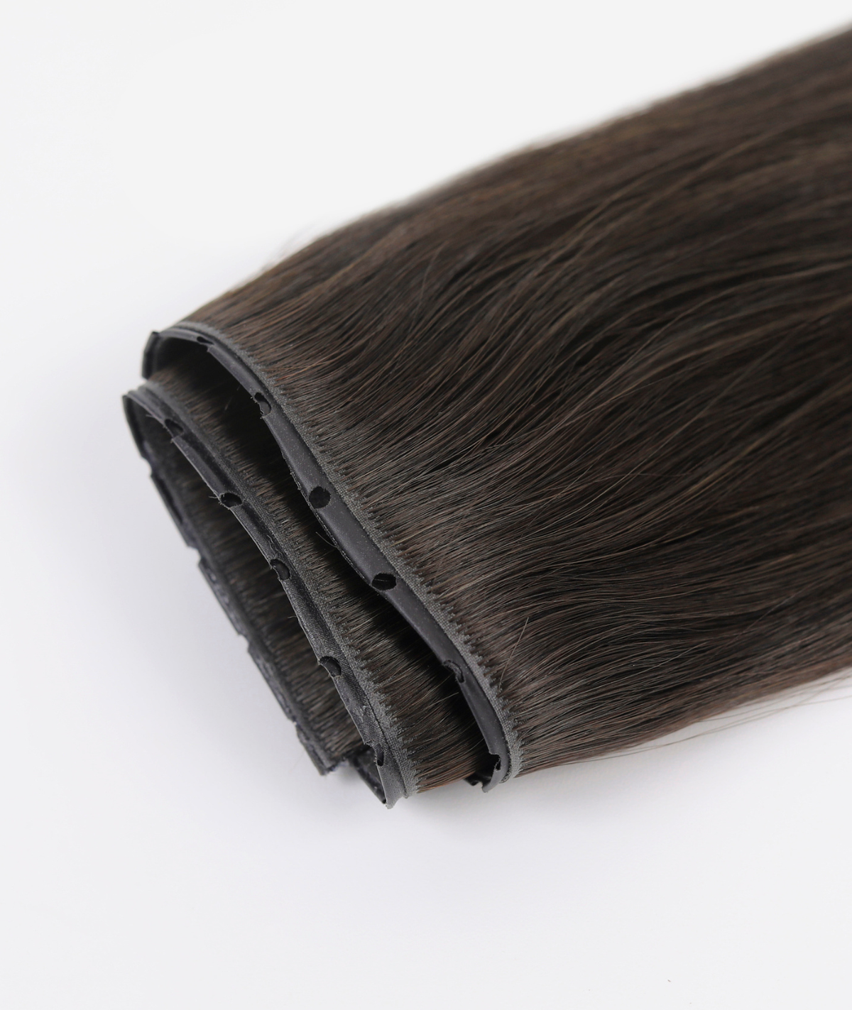 #1BL Darkest Brown Invisi Butterfly Weft™ Hair Extensions