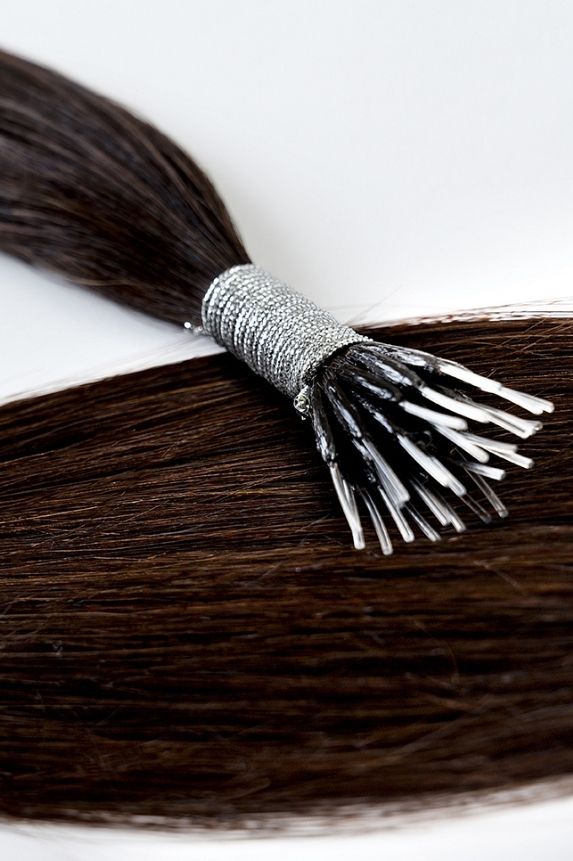 rollover-image. #1B Off-Black Nano Tip Hair Extensions. Superior Hair Extensions.