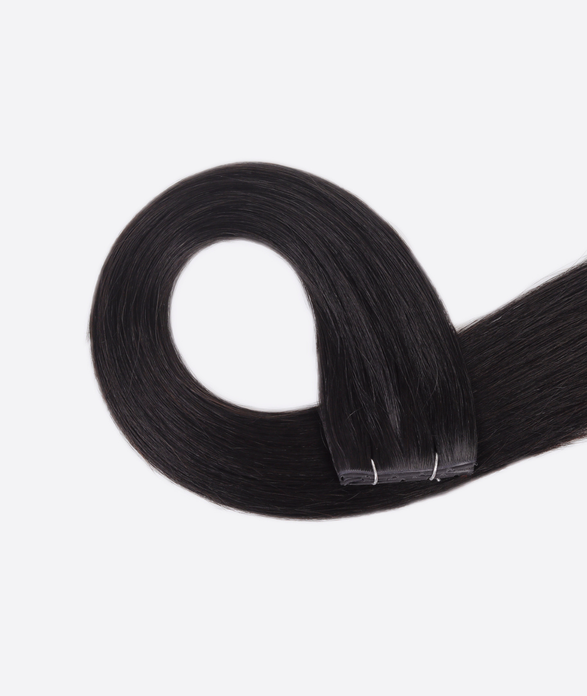 #1B Off-Black Invisi Butterfly Weft Hair Extensions (NEW)