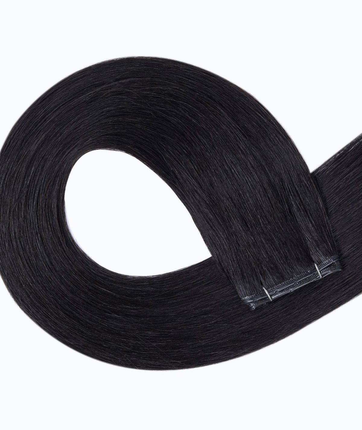 #1B Off-Black Genius Butterfly Weft Hair Extensions