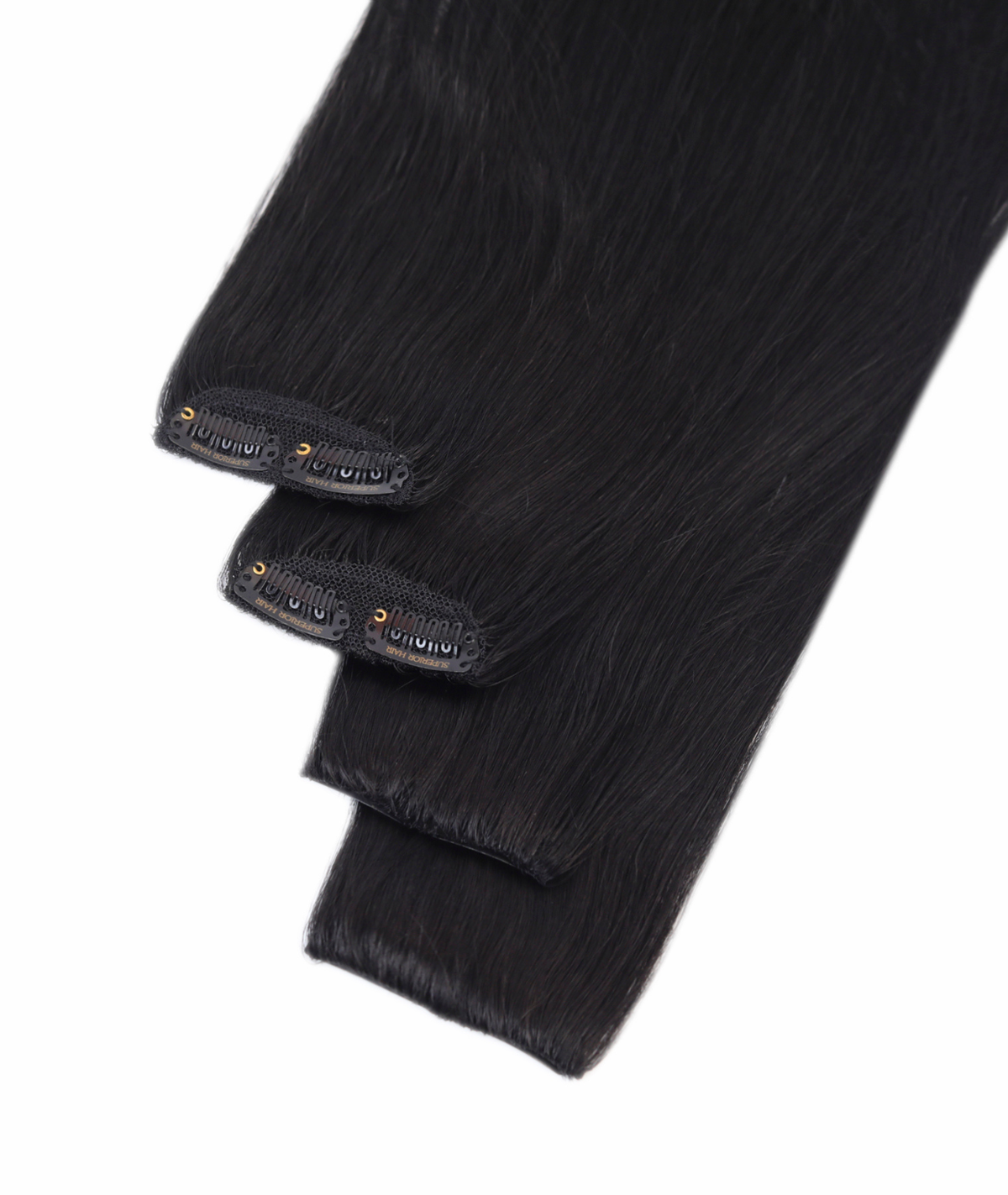 #1 Jet Black Scalp Hair Fill Ins