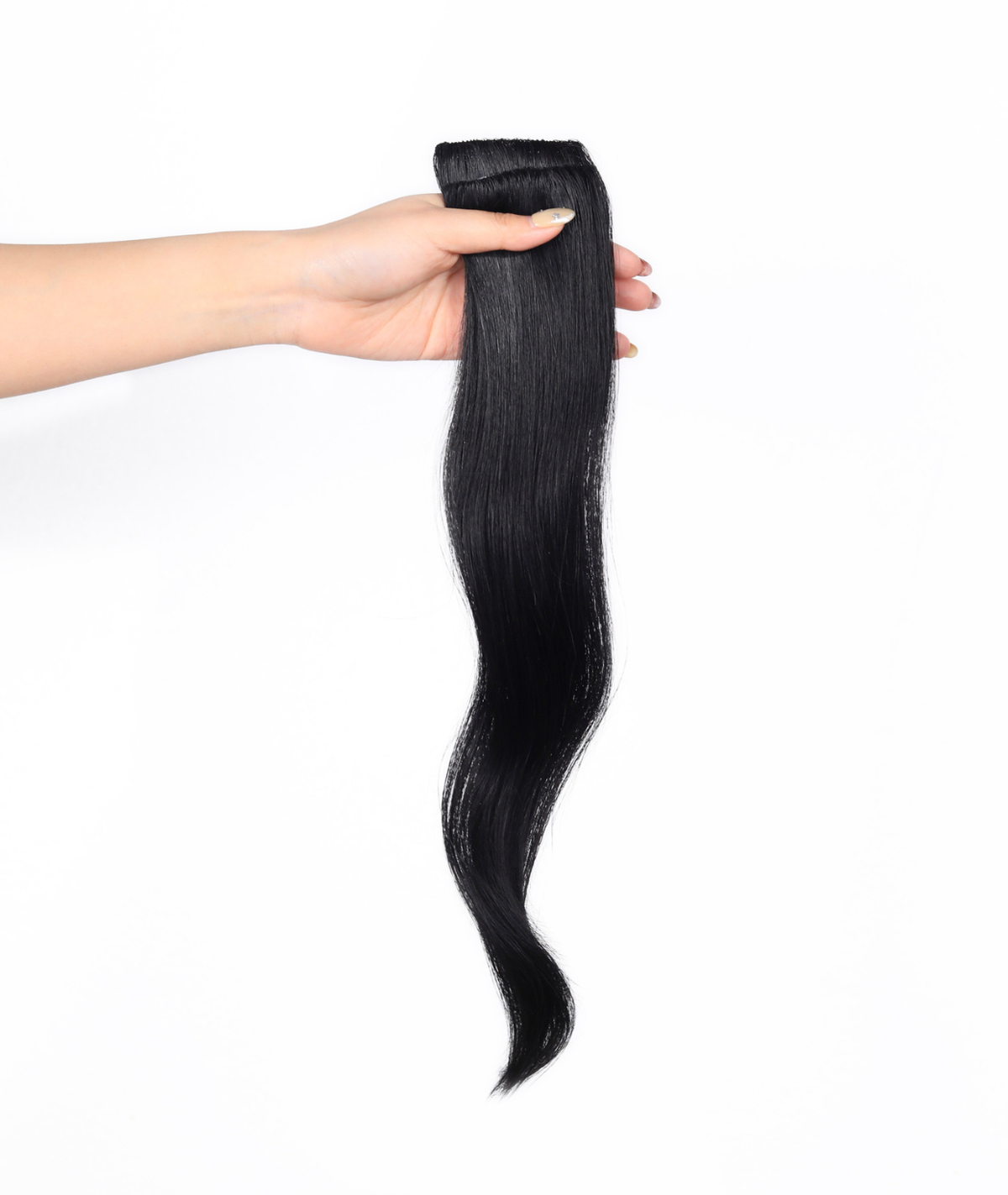 #1 Jet Black Scalp Hair Fill Ins