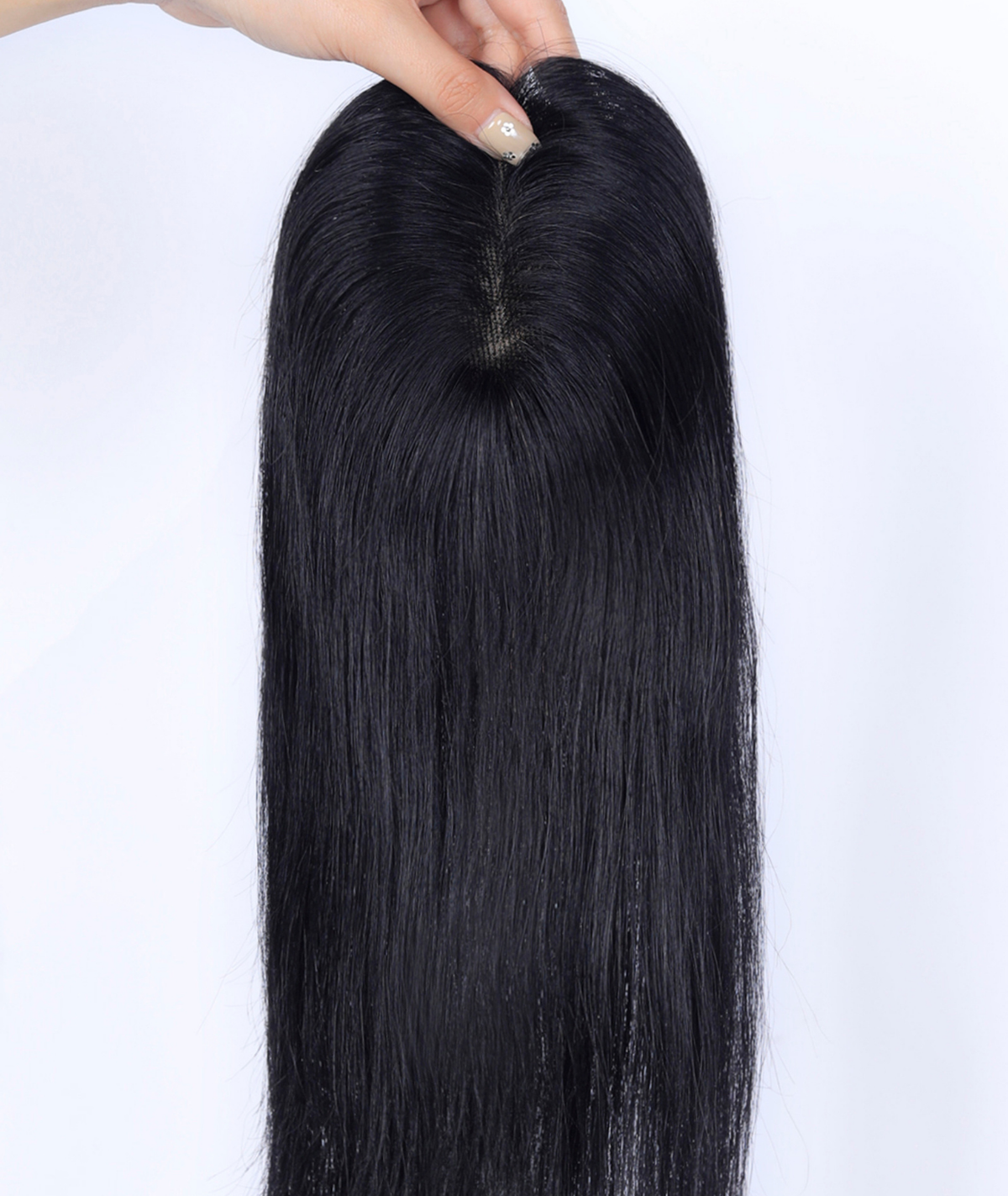 #1 Jet Black Women's Lite Hair Topper (NEW)