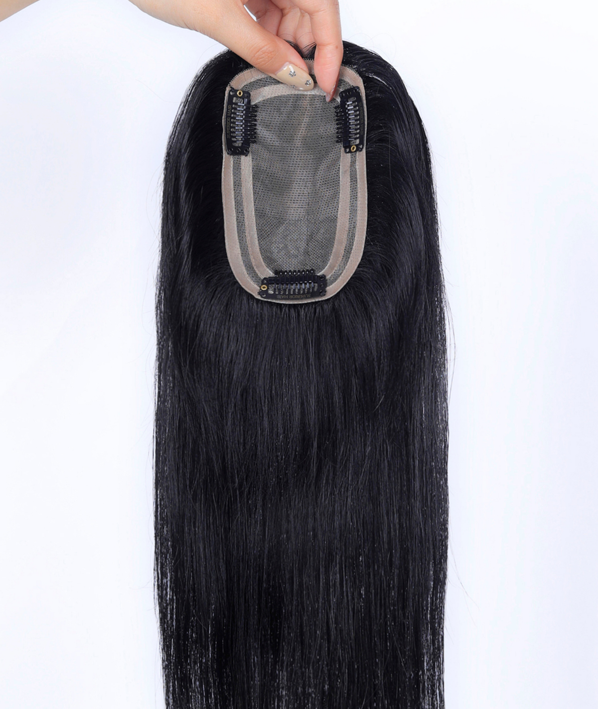 #1 Jet Black Women's Lite Hair Topper (NEW)