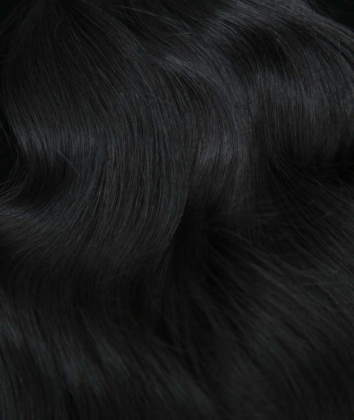 #1 Jet Black Ultra Seamless Tape In Hair Extensions