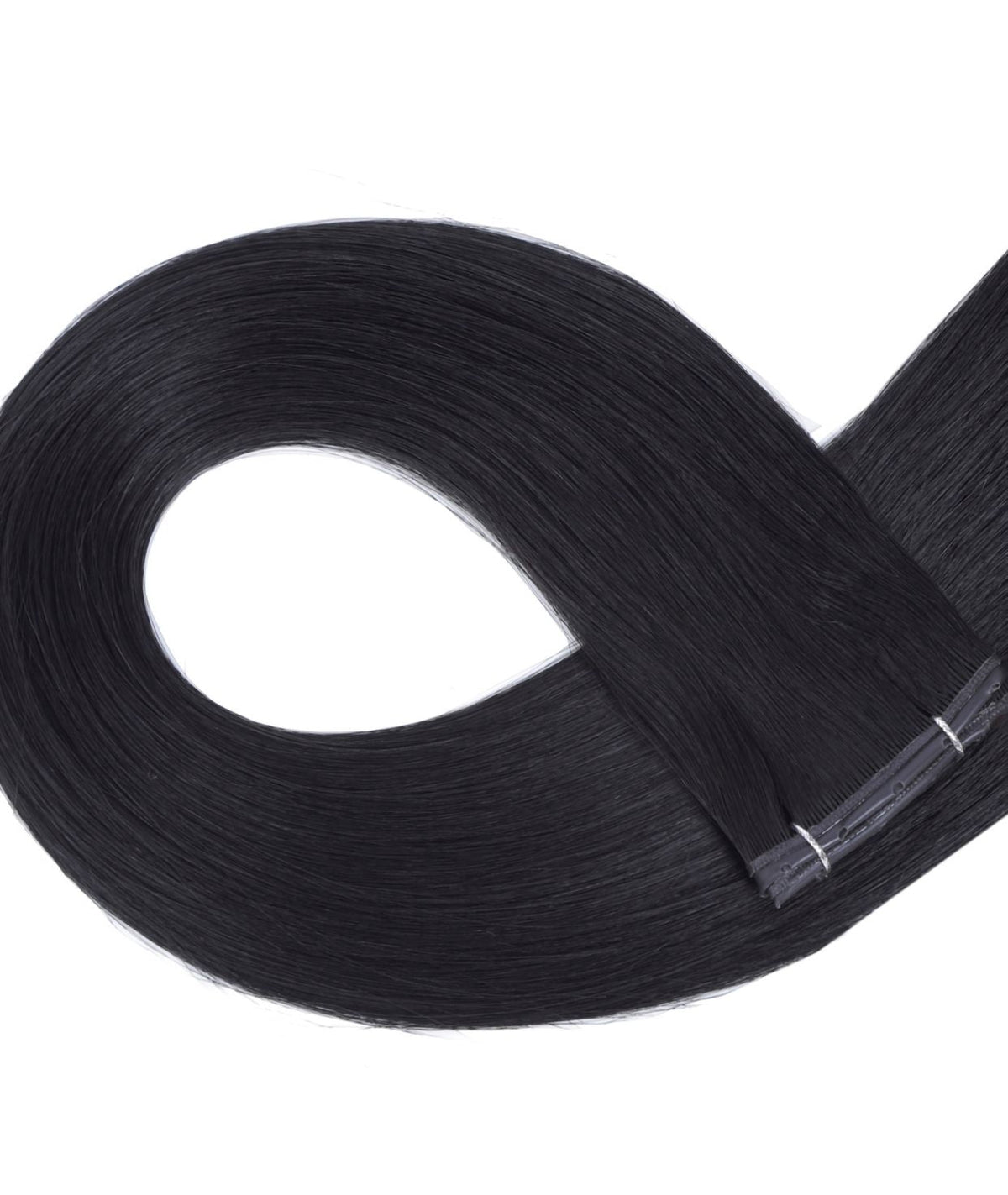 #1 Jet Black Genius Butterfly Weft Hair Extensions