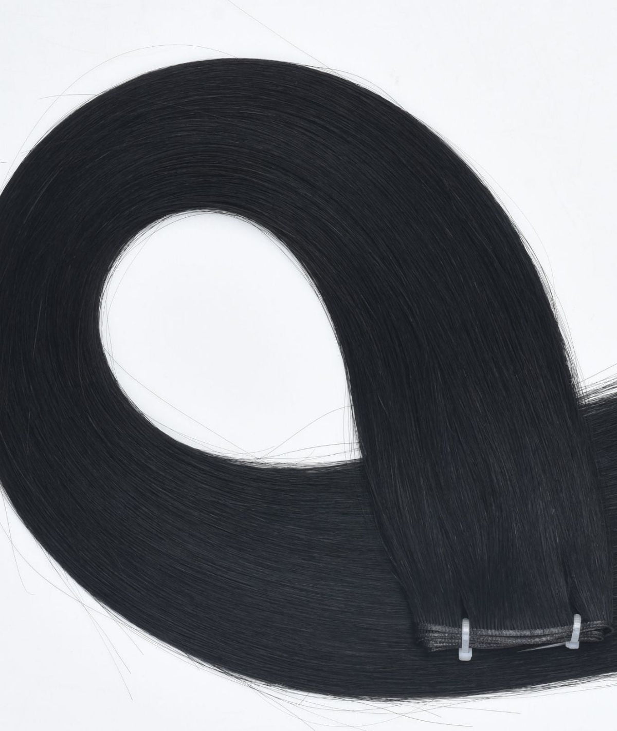 #1 Jet Black Genius Weft Hair Extensions
