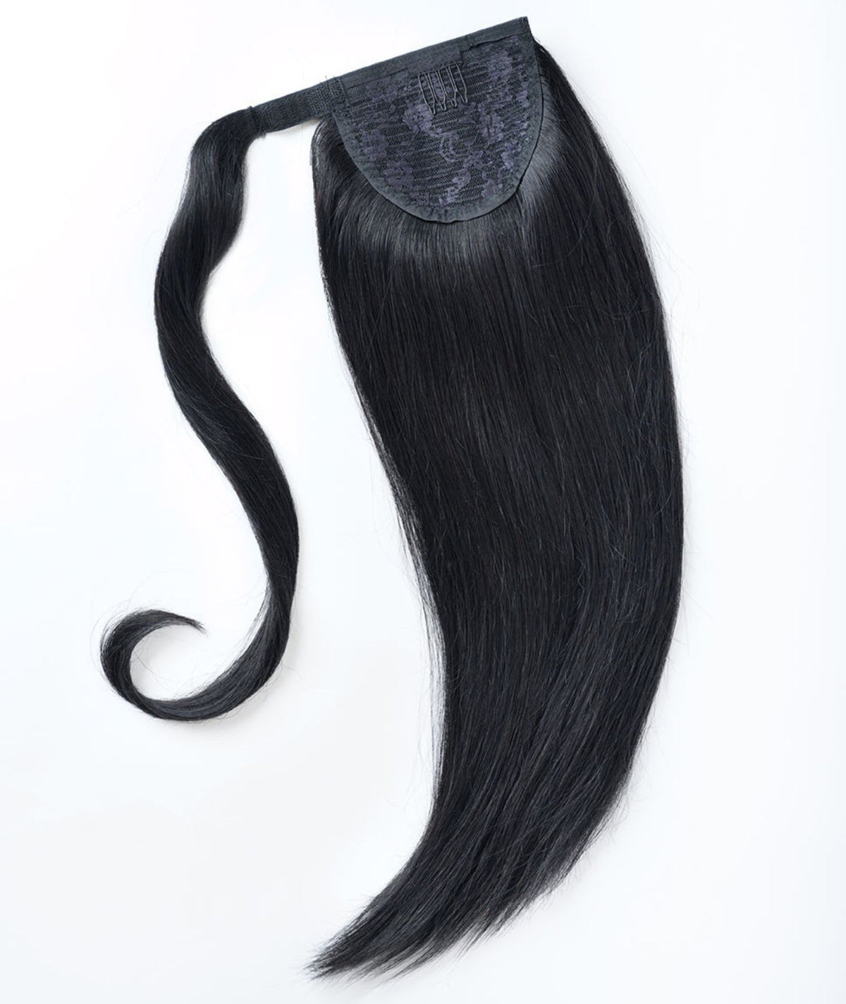 #1 Jet Black Ponytail Hair Extensions