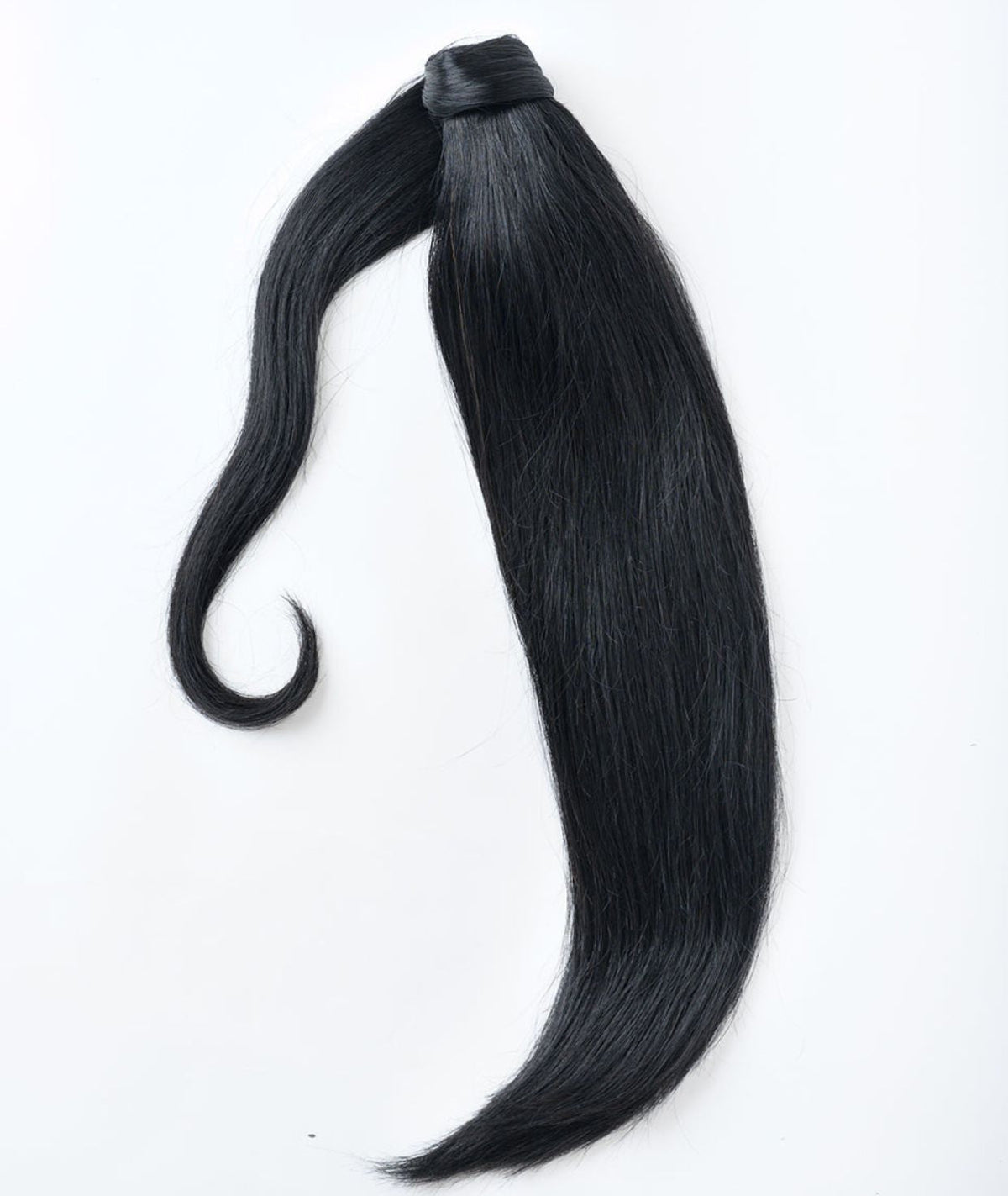#1 Jet Black Ponytail Hair Extensions
