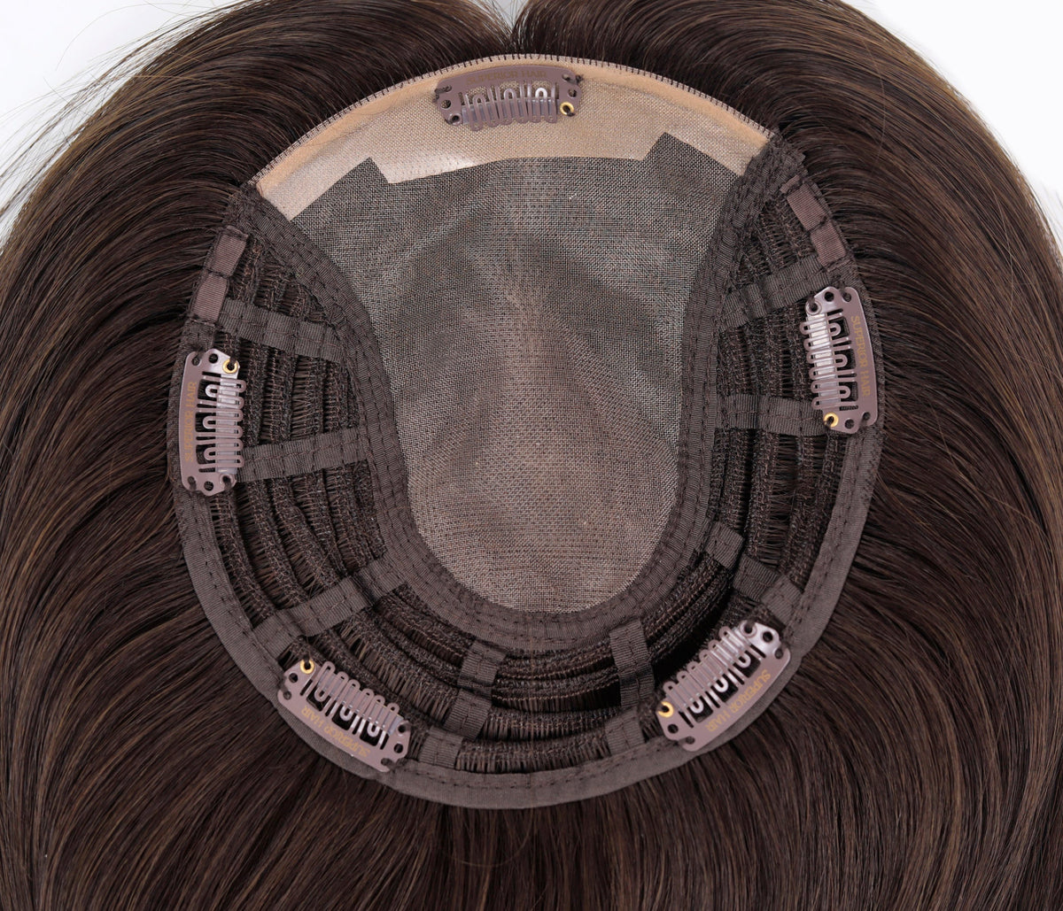 #2 Dark Brown Topper With Invisible Wire (65g)