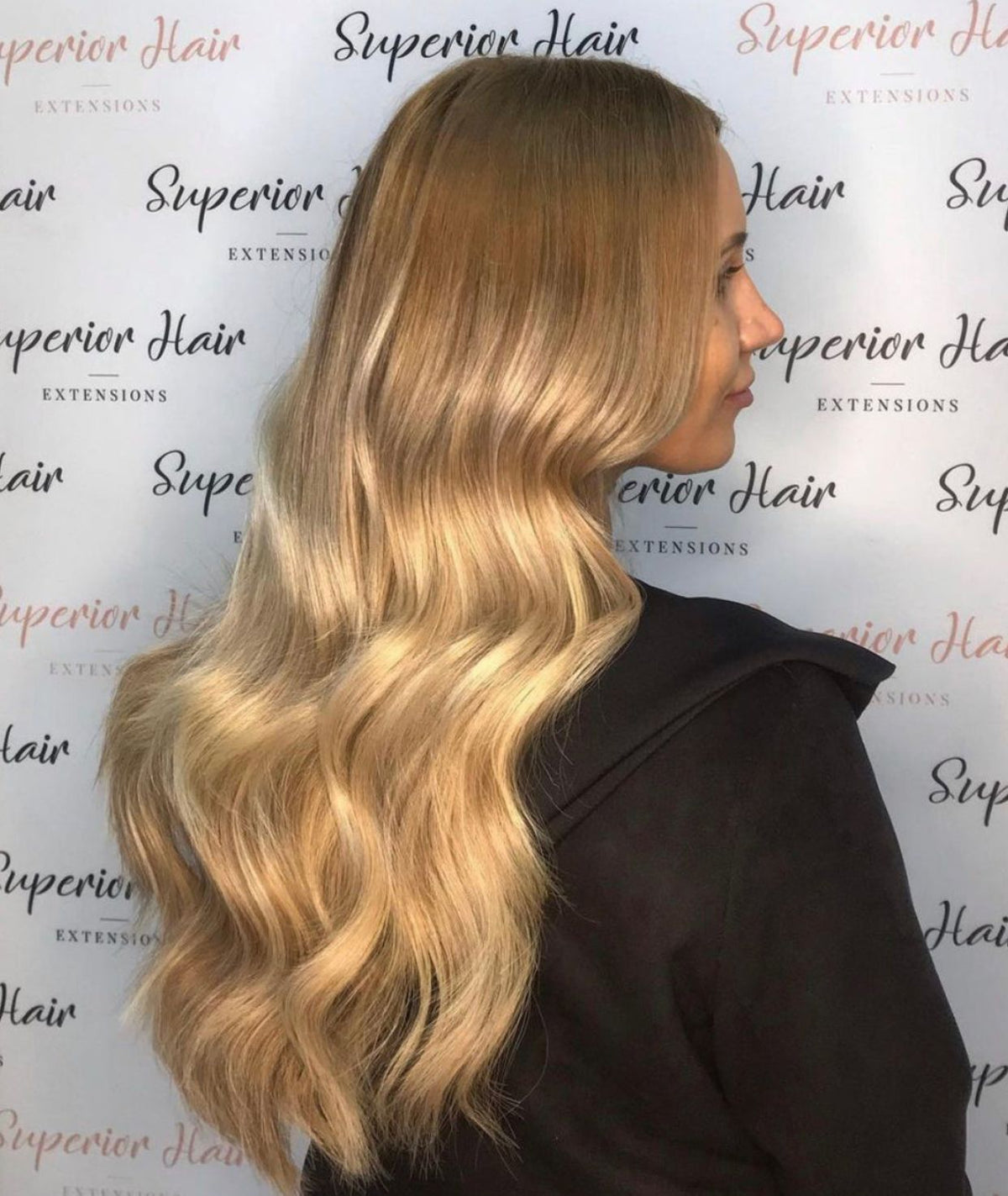 #23 Golden Blonde Ultra Seamless Tape In Hair Extensions