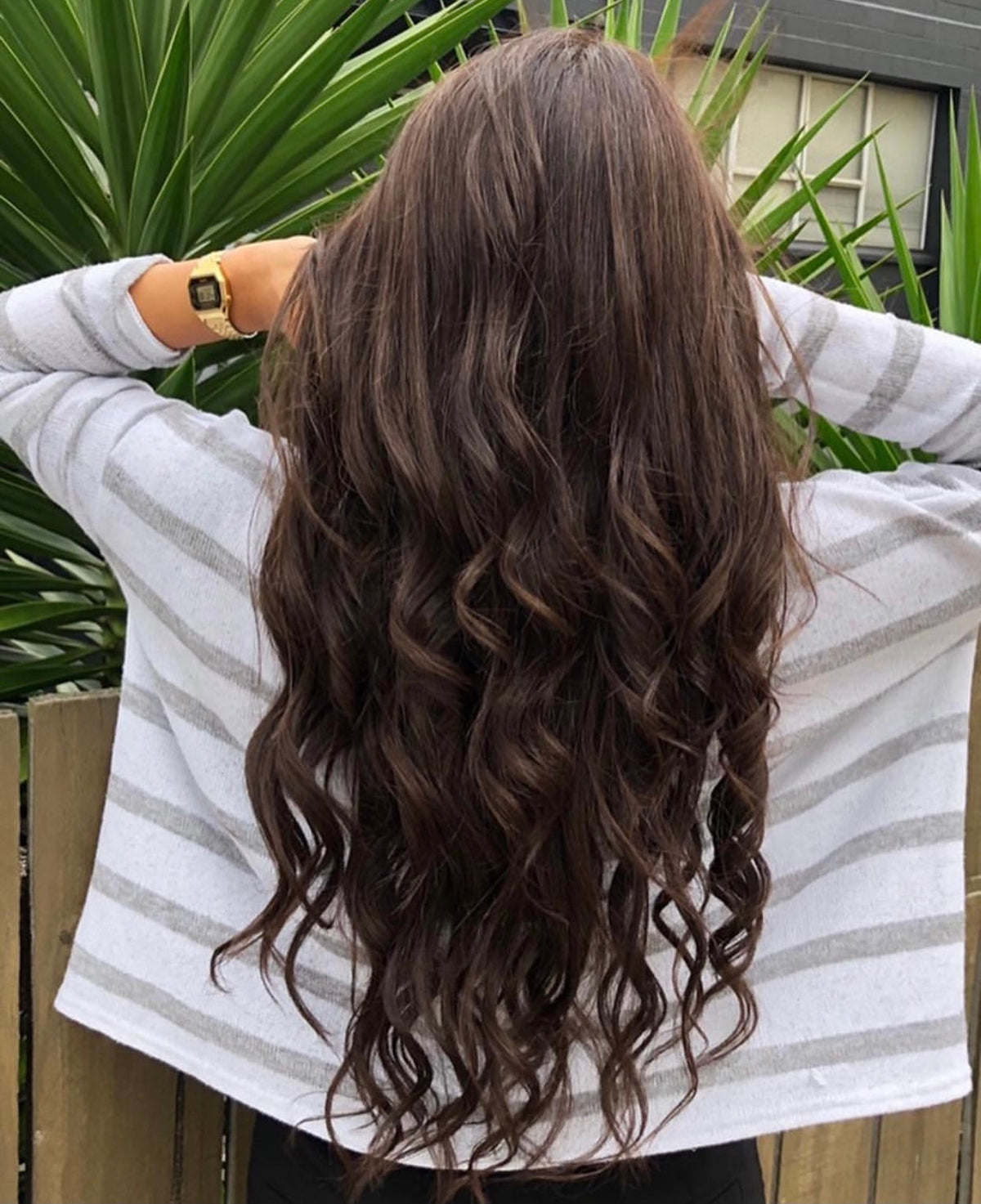 #2 Dark Brown Genius Weft Extensions