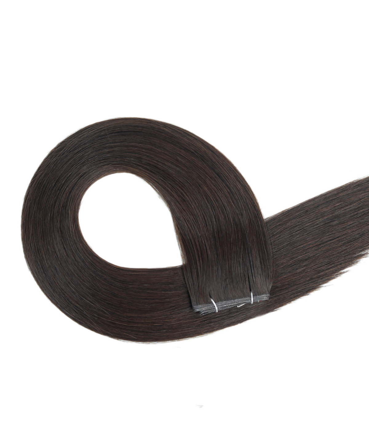#2 Dark Brown Genius Weft Hair Extensions