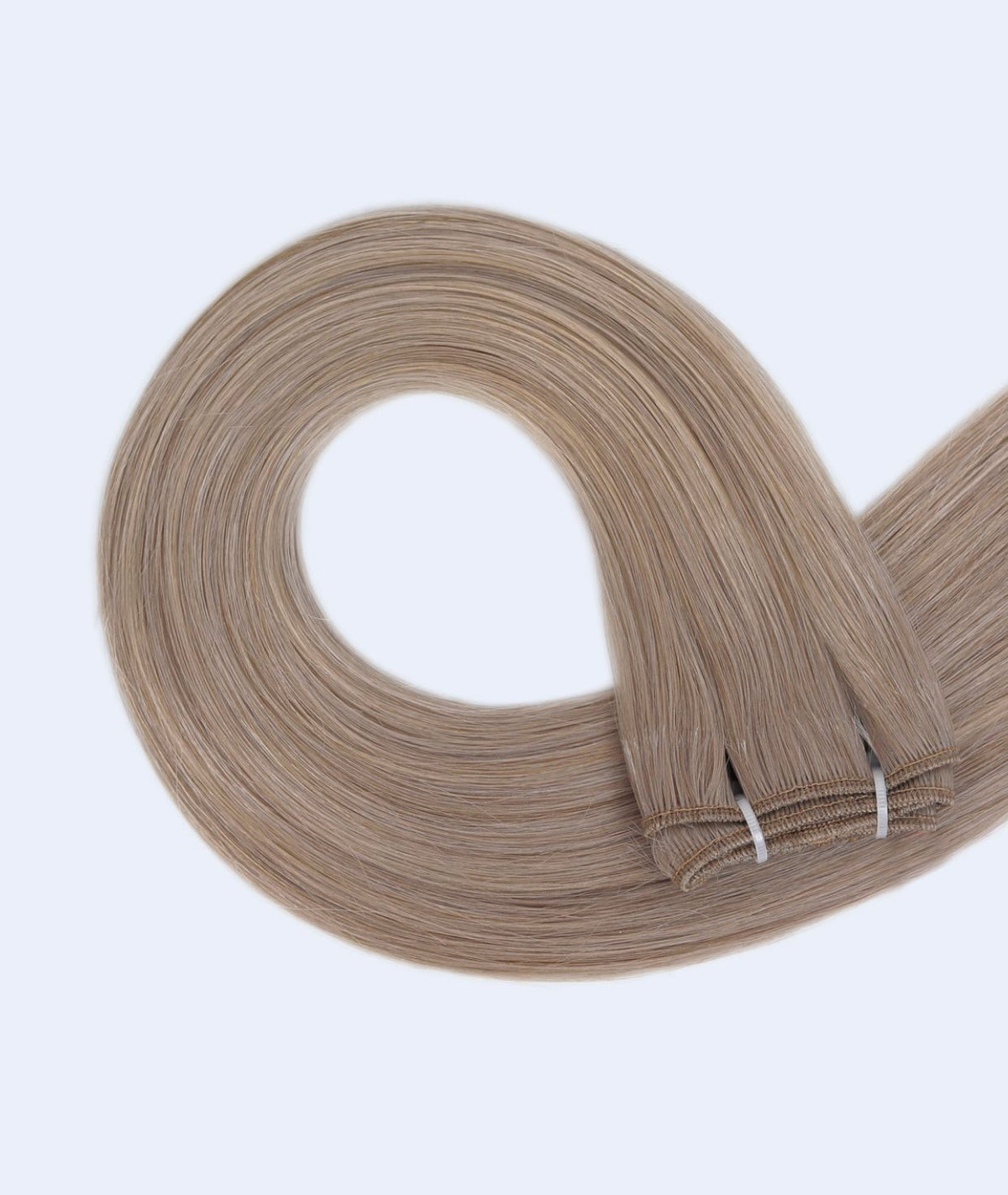 #18 Dark Ash Blonde Traditional Weft Hair Extensions