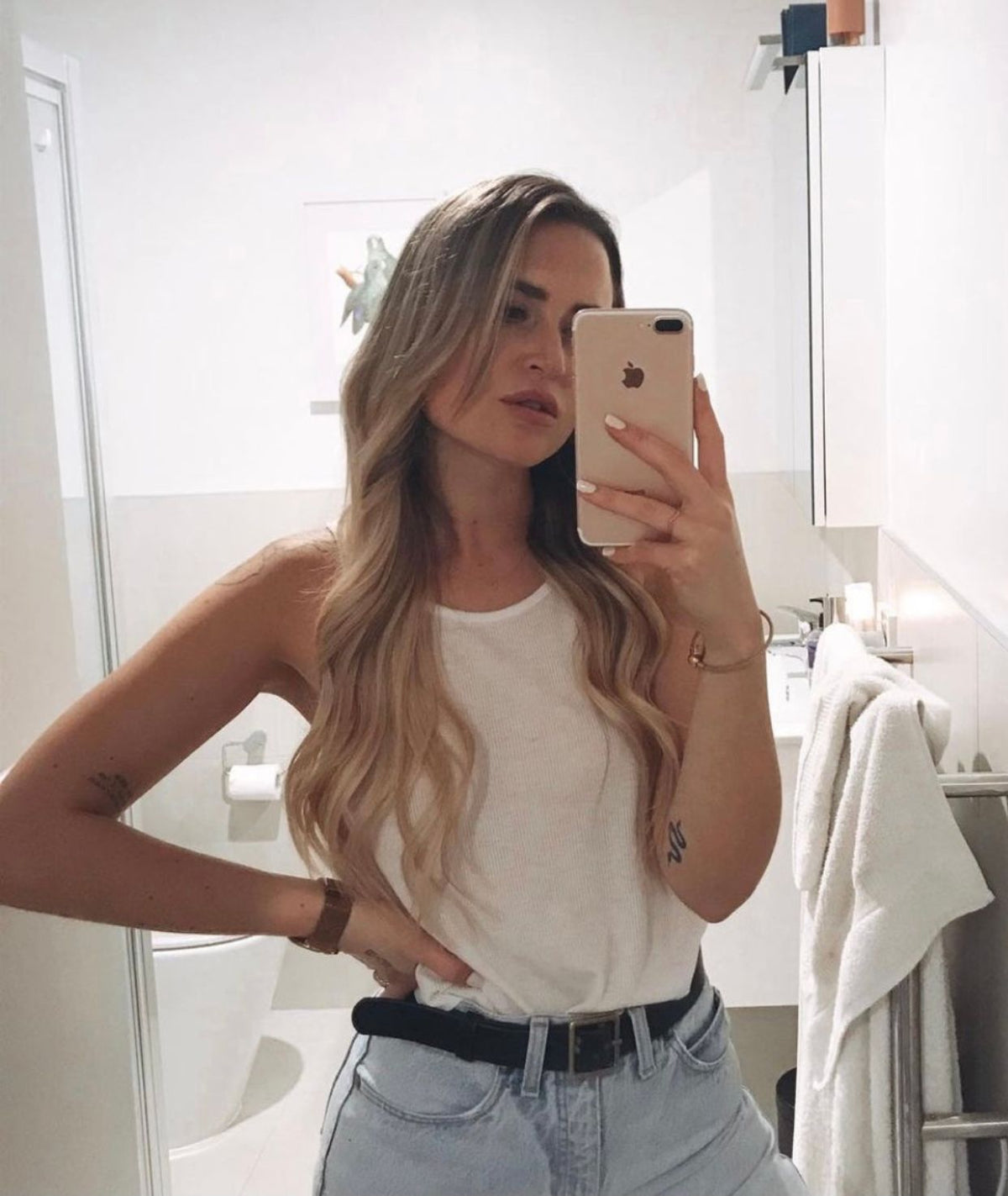 #Cappuccino Ombre Classic Clip In Hair Extensions 9pcs