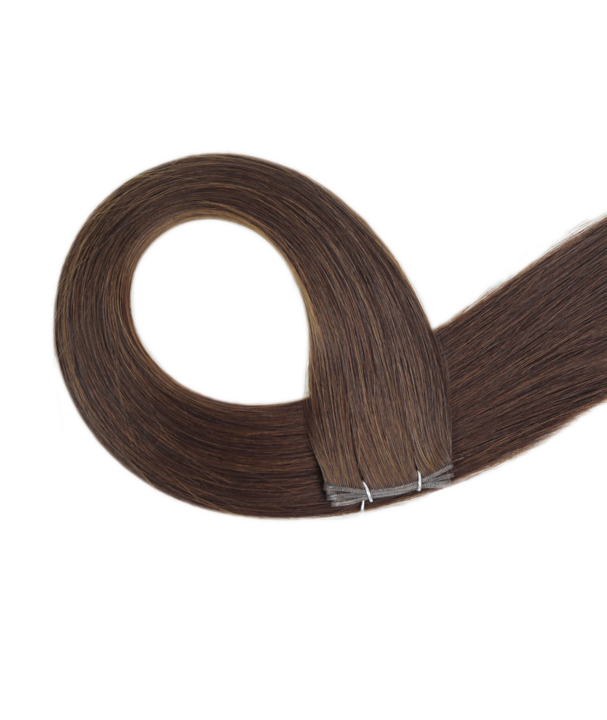 #4 Chocolate Brown Genius Weft Hair Extensions