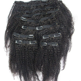 clip in hair extensions ombre, clip in extensions kinky curly