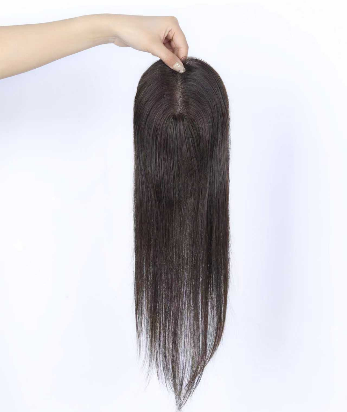 #4 Chocolate Brown Women's Lite Hair Topper (NEW)