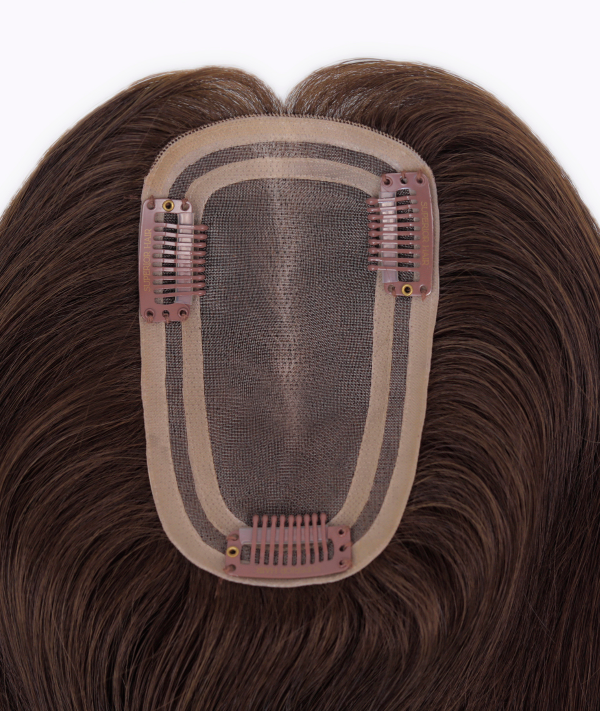 #4 Chocolate Brown Women's Lite Hair Topper (NEW)