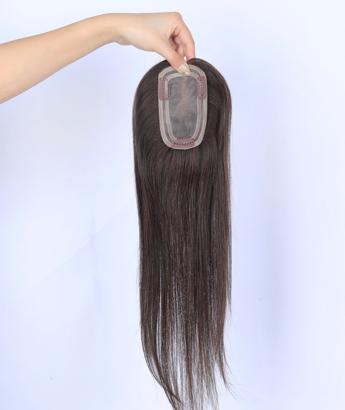 #4 Chocolate Brown Women's Lite Hair Topper (NEW)