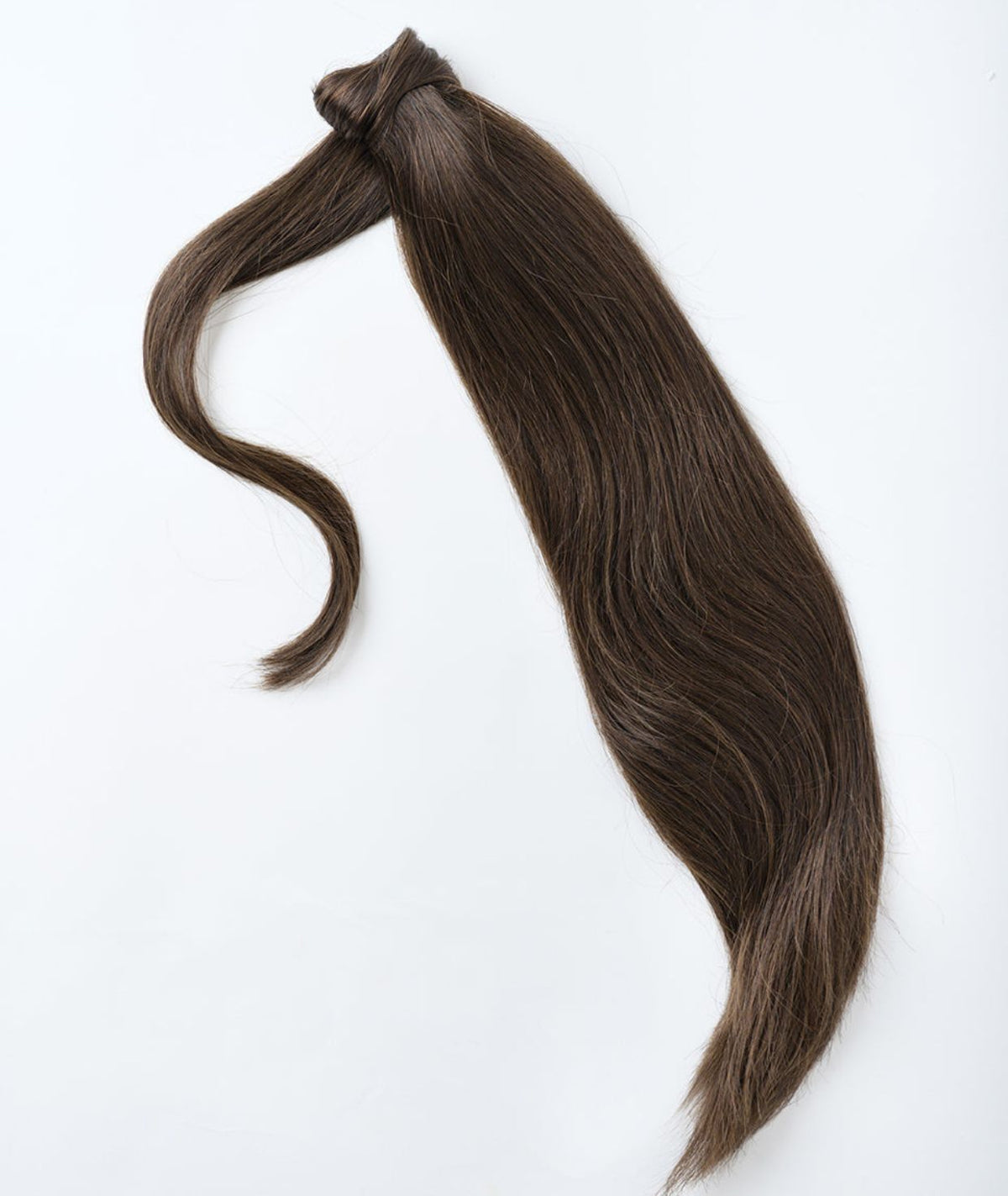 #4 Chocolate Brown Ponytail Hair Extensions