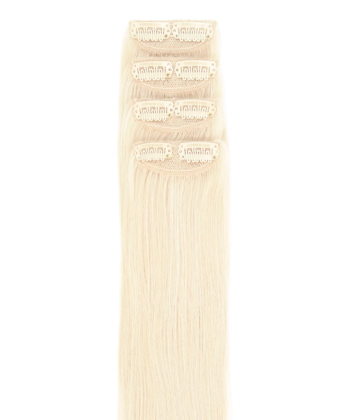 #60 Whitest Ash Blonde Scalp Hair Fill Ins