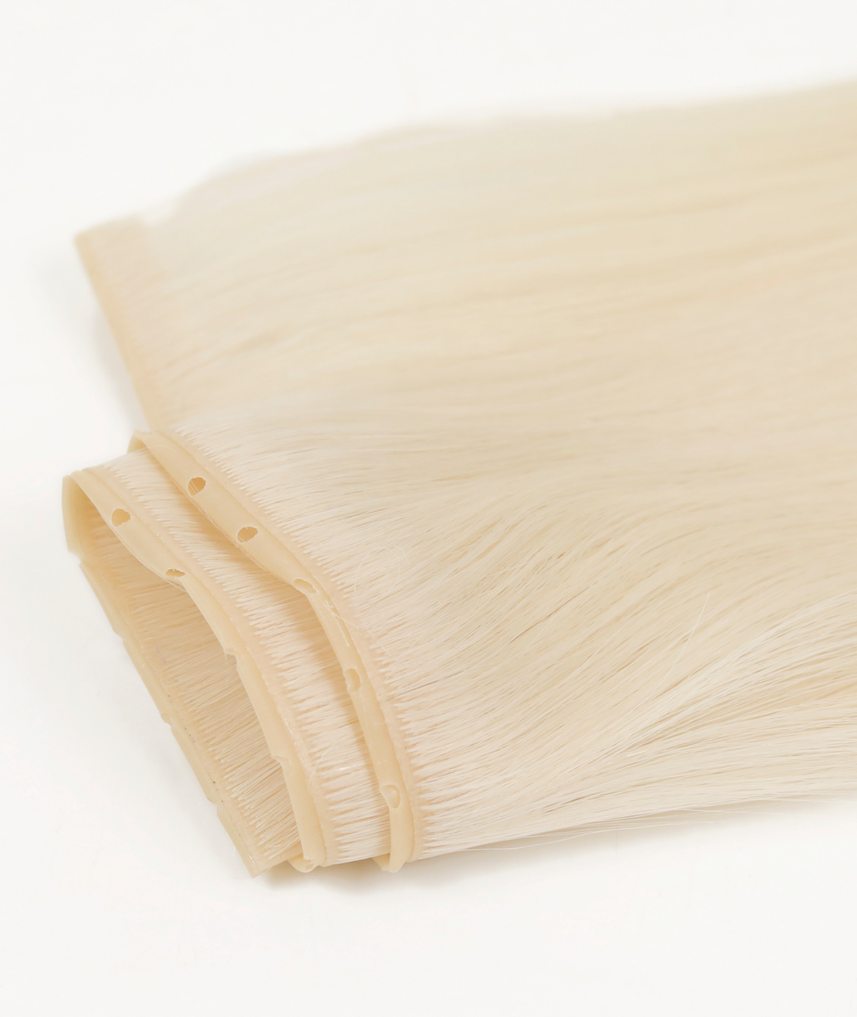 #60 Whitest Ash Blonde Invisi Butterfly Weft Hair Extensions (NEW)