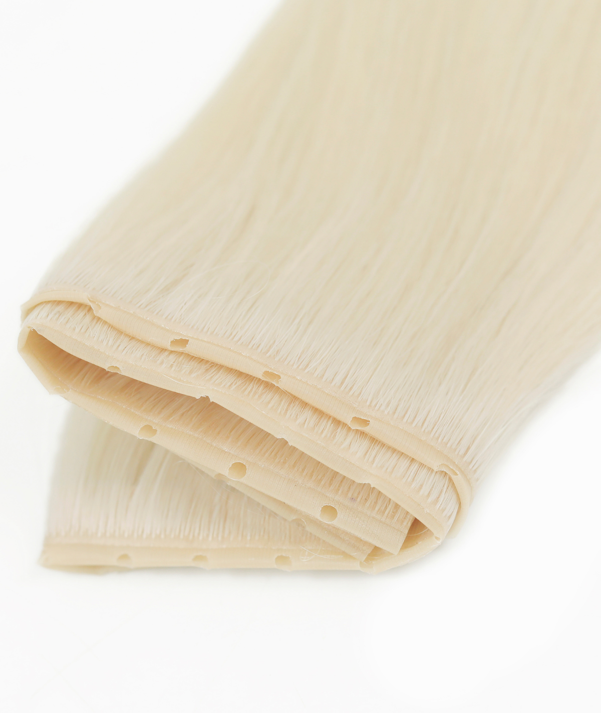 #60 Whitest Ash Blonde Invisi Butterfly Weft Hair Extensions (NEW)