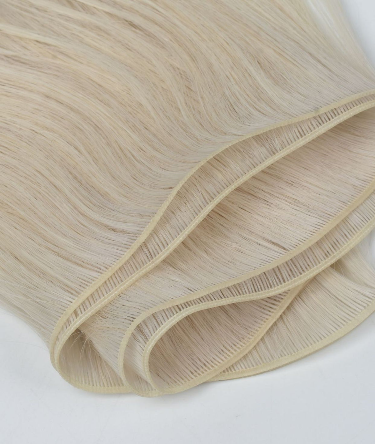 #60 Whitest Ash Blonde Genius Weft Hair Extensions