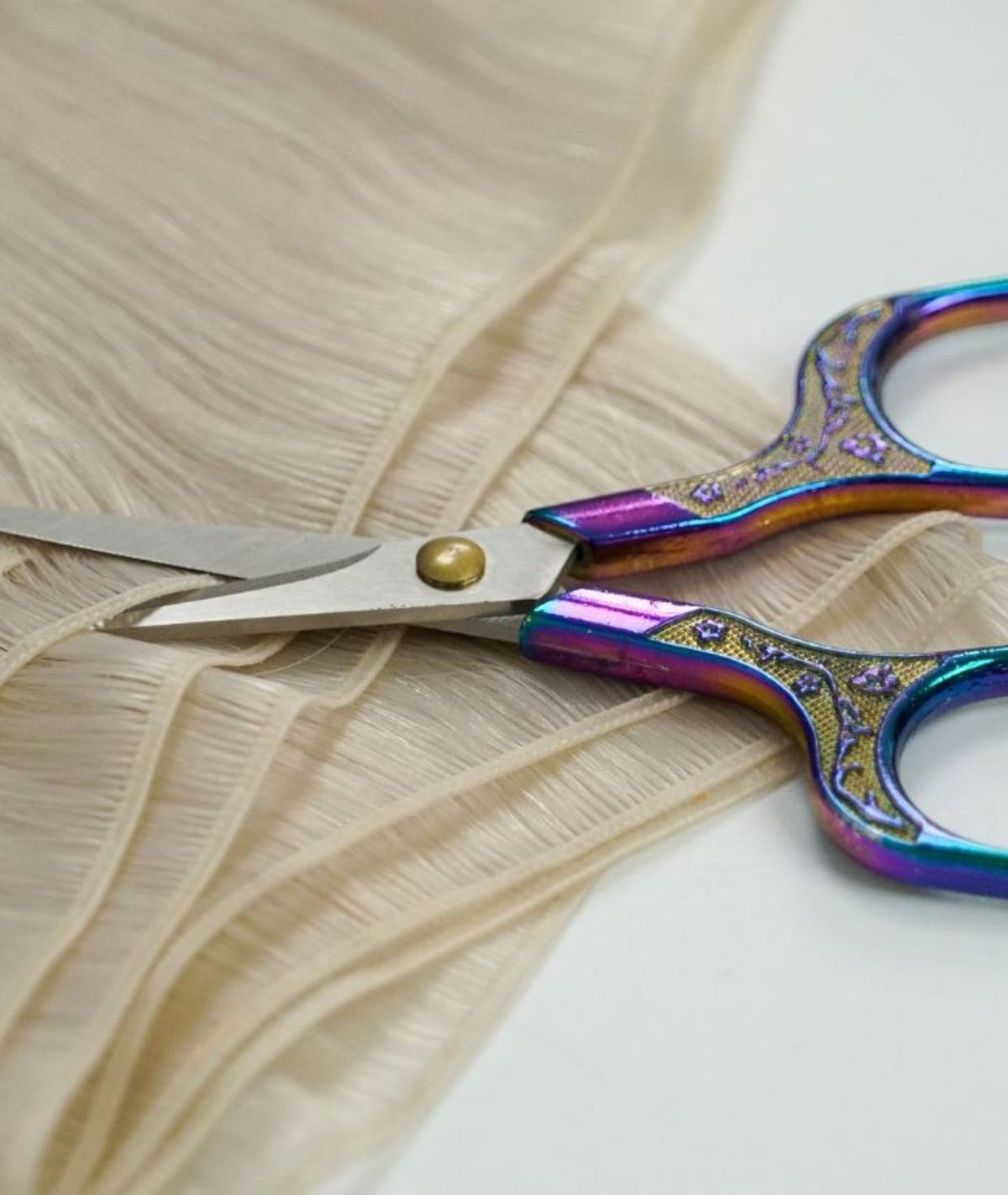 #60 Whitest Ash Blonde Genius Weft Hair Extensions