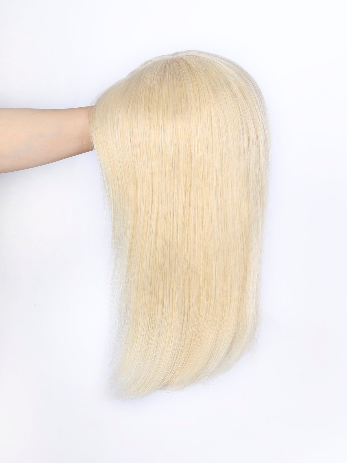 #613 Platinum Blonde Topper With Invisible Wire (65g)