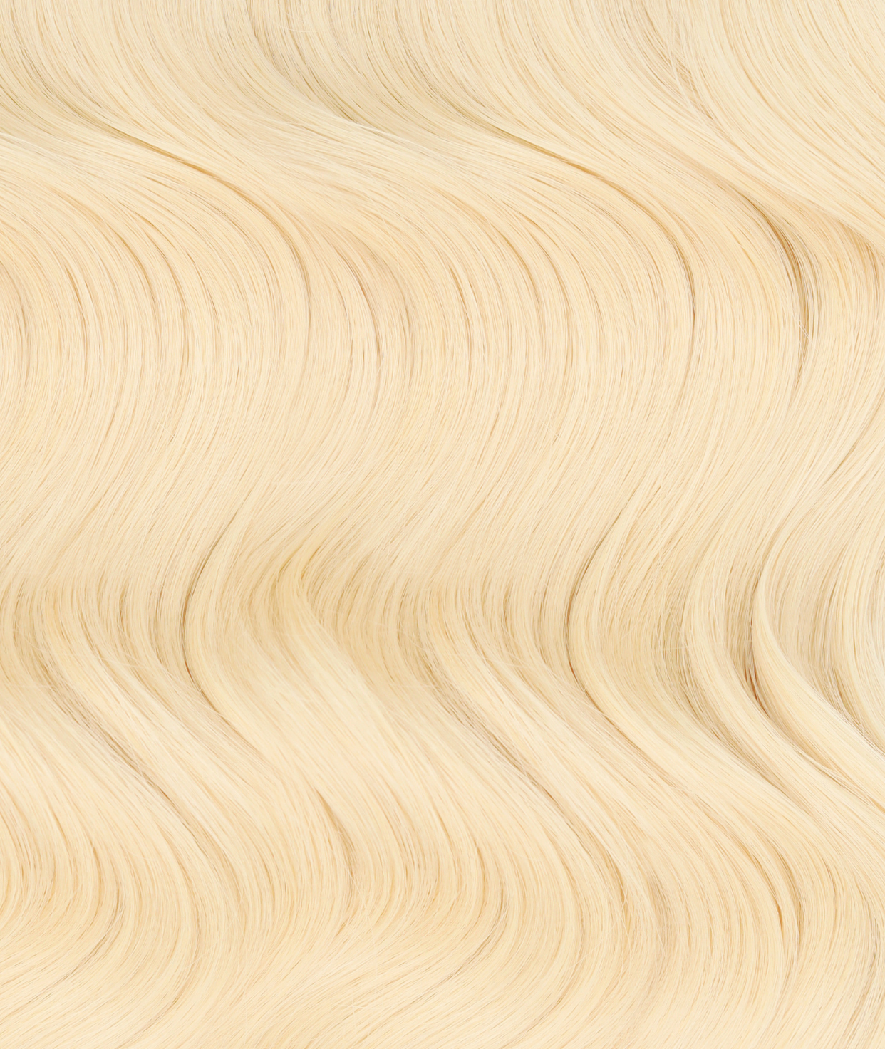 #613 Platinum Blonde Nano Tip Hair Extensions