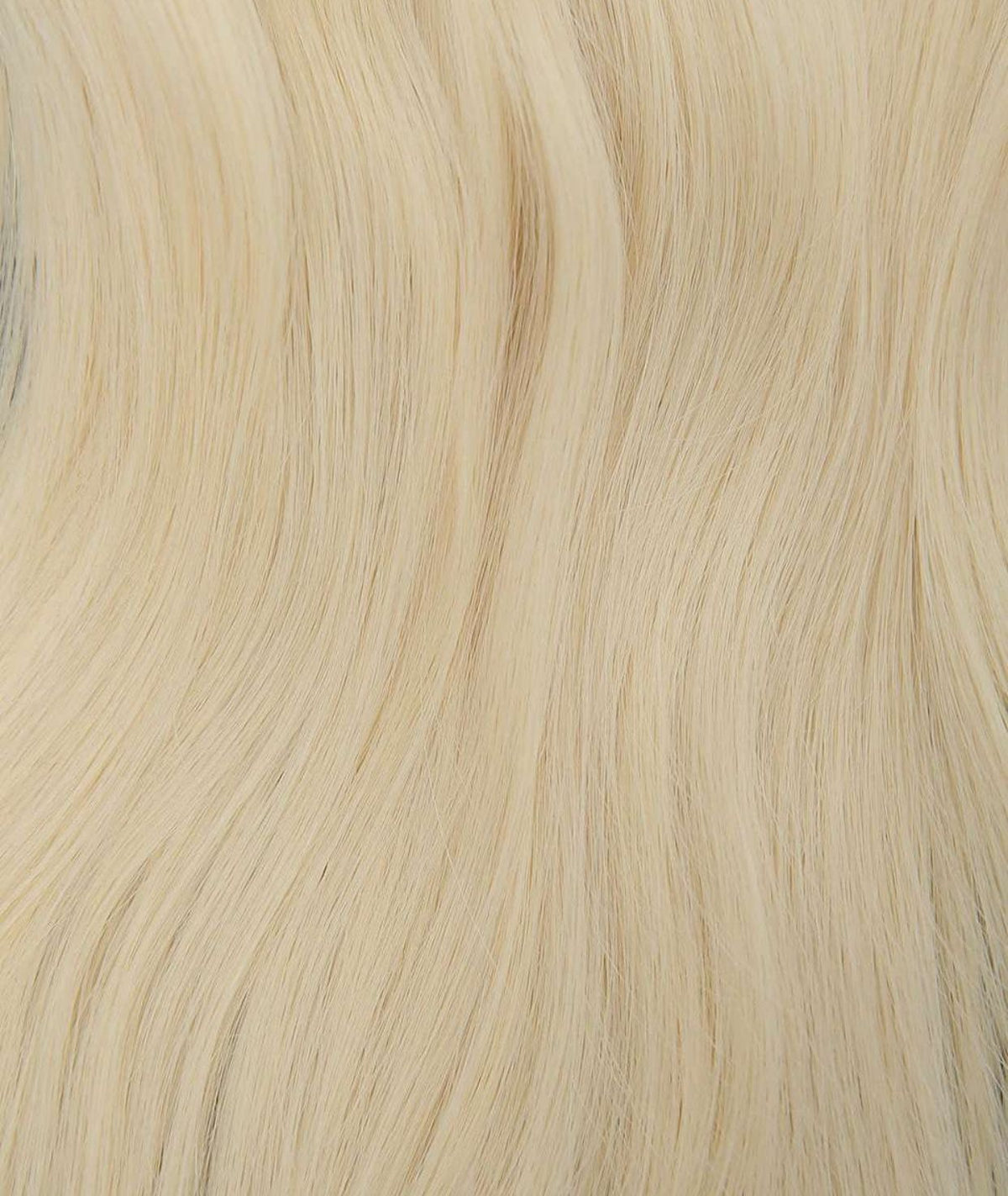 #613 Platinum Blonde Seamless Clip In Hair Extensions