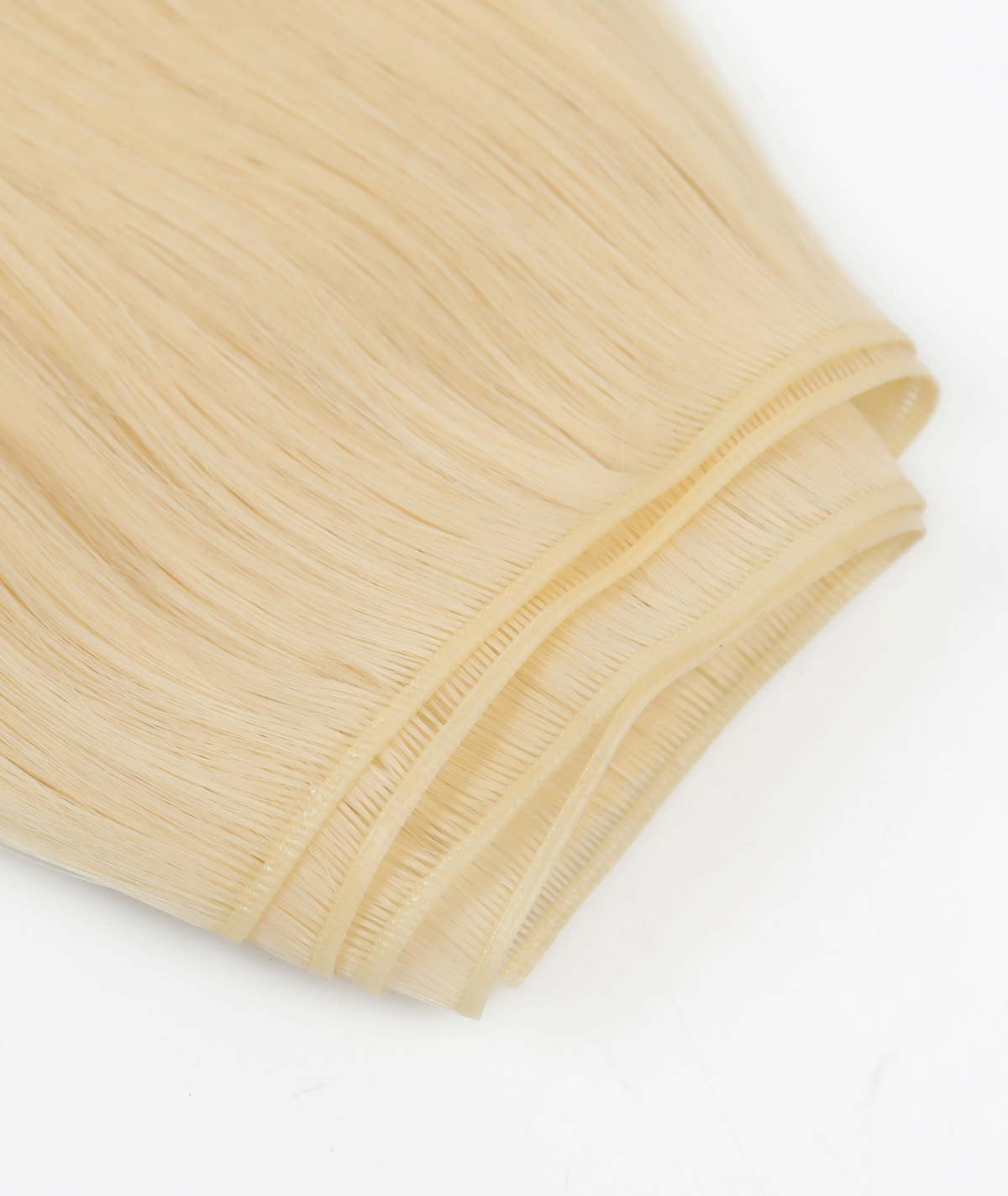 #613 Platinum Blonde Genius Weft Hair Extensions